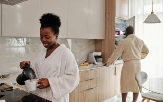 morning routine femme